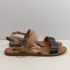 Aqua Sam Strappy Sandals